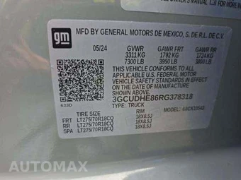 2024 Chevrolet Silverado 1500 ZR2 Crew Cab Short Bed 3LT - miniatura 6