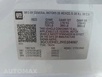 2024 Chevrolet Silverado 1500 ZR2 Crew Cab Short Bed 3LT - miniatura 14