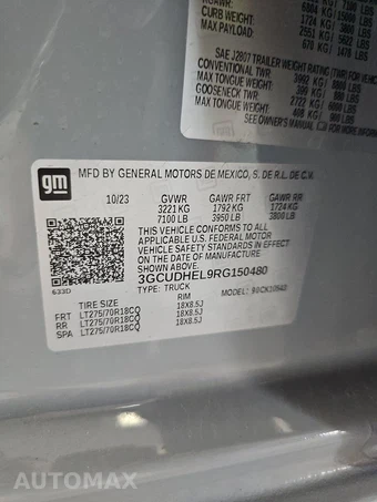 2024 Chevrolet Silverado 1500 ZR2 Crew Cab Short Bed 3LT - miniatura 14