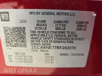2024 Chevrolet Silverado 2500HD LT Crew Cab Medium Bed 1LT - miniatura 2