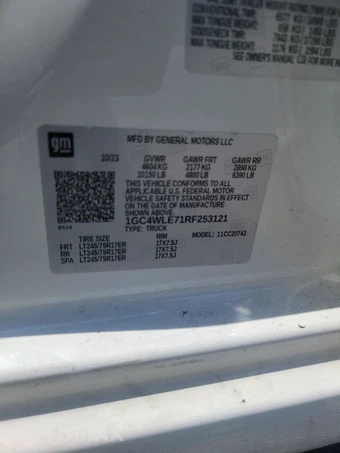 2024 Chevrolet Silverado 2500HD WT Crew Cab Medium Bed 1WT - miniatura 14