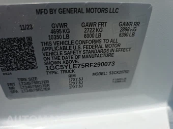 2024 Chevrolet Silverado 2500HD WT Extended Cab Medium Bed 1WT - miniatura 14