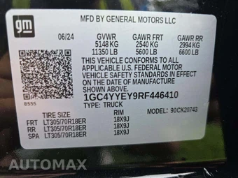 2024 Chevrolet Silverado 2500HD ZR2 Crew Cab Medium Bed 3LT - miniatura 5