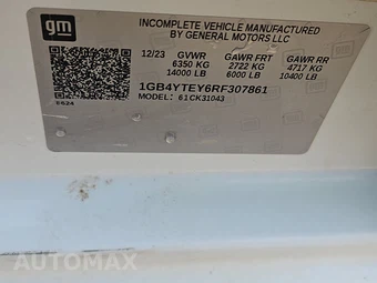 2024 Chevrolet Silverado 3500HD Cab Chassis LT Crew Cab 1LT DRW - miniatura 14