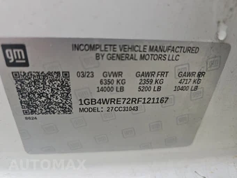 2024 Chevrolet Silverado 3500HD Cab Chassis Work Truck Crew Cab 1WT DRW - miniatura 14