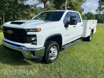 2024 Chevrolet Silverado 3500HD Cab Chassis Work Truck Crew Cab 1WT DRW - miniatura 8