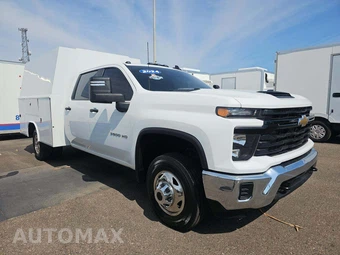 2024 Chevrolet Silverado 3500HD Cab Chassis Work Truck Crew Cab 1WT DRW - miniatura 4