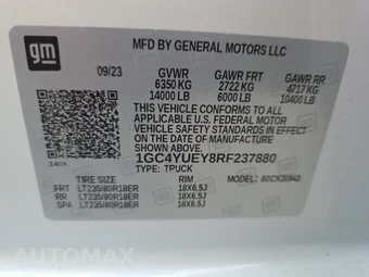 2024 Chevrolet Silverado 3500HD LTZ Crew Cab Long Bed 1LZ DRW - miniatura 14