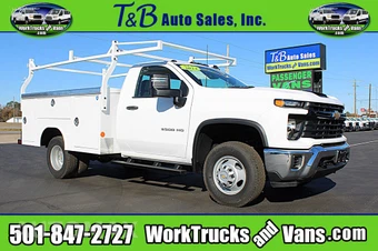 2024 Chevrolet Silverado 3500HD WT REGULAR CAB SERVICE TRUCK - samochód z USA z aukcji Manheim, oferta Kup Teraz w AUTOMAX