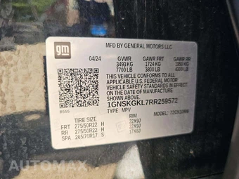 2024 Chevrolet Suburban High Country 3LZ - miniatura 5