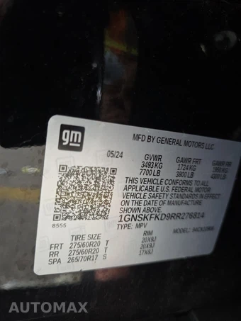 2024 Chevrolet Suburban Premier 1LZ - miniatura 14