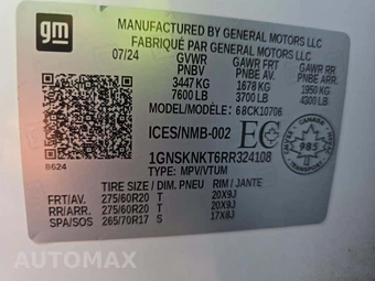 2024 Chevrolet Tahoe LT 1LT - miniatura 5