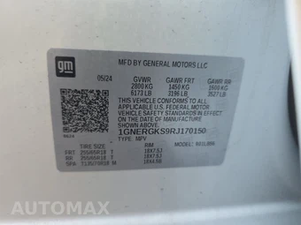 2024 Chevrolet Traverse LT 1LT - miniatura 16