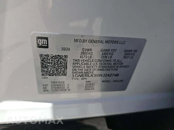 2024 Chevrolet Traverse RS 1RS - miniatura 5