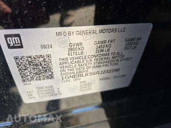 2024 Chevrolet Traverse RS 1RS - miniatura 2