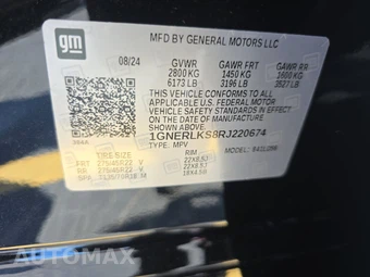 2024 Chevrolet Traverse RS 1RS - miniatura 22