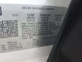 2024 Chevrolet Trax LT – miniatura 5
