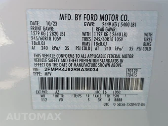 2024 Ford Edge SEL – miniatura 15