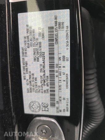 2024 Ford Escape Platinum - miniatura 14