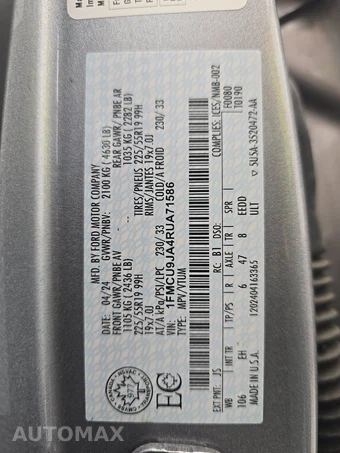 2024 Ford Escape Platinum - miniatura 14