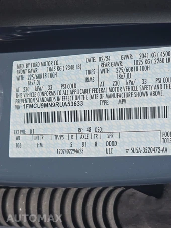 2024 Ford Escape ST-Line - miniatura 14