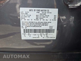 2024 Ford Explorer Limited - miniatura 2