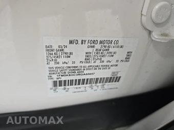 2024 Ford Explorer Platinum - miniatura 15