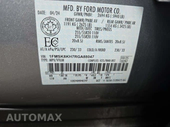 2024 Ford Explorer ST-Line - miniatura 5