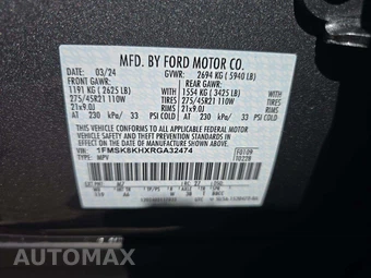 2024 Ford Explorer ST-Line - miniatura 5