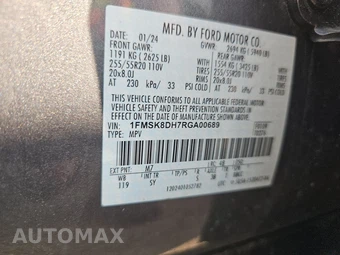 2024 Ford Explorer XLT - miniatura 10