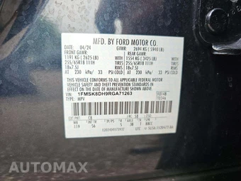 2024 Ford Explorer XLT - miniatura 2