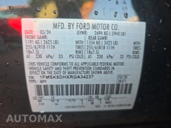 2024 Ford Explorer XLT - miniatura 15