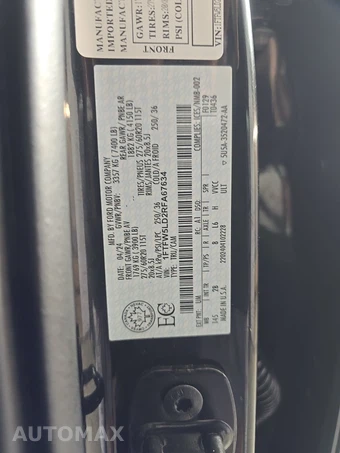 2024 Ford F-150 Hybrid Lariat Crew Cab Short Bed - miniatura 14