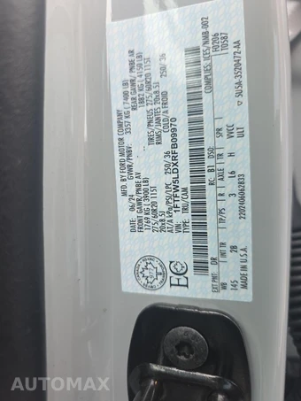2024 Ford F-150 Hybrid Lariat Crew Cab Short Bed - miniatura 17