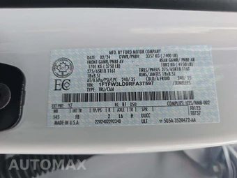 2024 Ford F-150 Hybrid XLT Crew Cab Short Bed - miniatura 2
