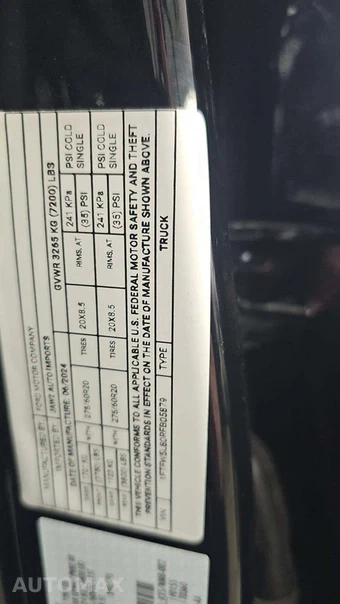 2024 Ford F-150 Lariat Crew Cab Medium Bed - miniatura 19
