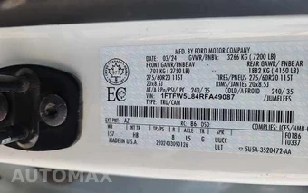 2024 Ford F-150 Lariat Crew Cab Medium Bed - miniatura 9