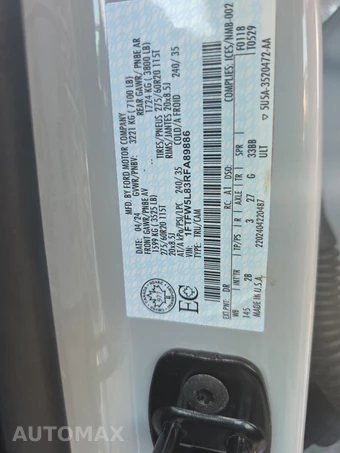 2024 Ford F-150 Lariat Crew Cab Short Bed - miniatura 17