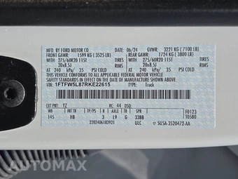 2024 Ford F-150 Lariat Crew Cab Short Bed - miniatura 14