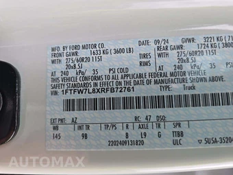 2024 Ford F-150 Platinum Crew Cab Short Bed - miniatura 2