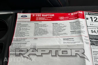 2024 Ford F-150 Raptor Crew Cab Short Bed - miniatura 60