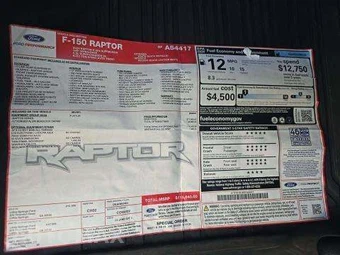 2024 Ford F-150 Raptor Crew Cab Short Bed - miniatura 28