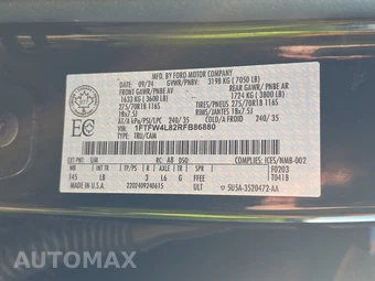 2024 Ford F-150 Tremor Crew Cab Short Bed - miniatura 14