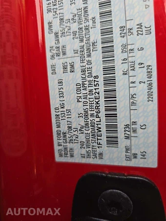 2024 Ford F-150 XL Crew Cab Short Bed - miniatura 5