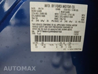 2024 Ford Maverick Hybrid XLT Crew Cab Short Bed - miniatura 14