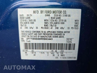 2024 Ford Maverick Lariat Crew Cab Short Bed - miniatura 2