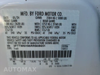 2024 Ford Maverick XLT Crew Cab Short Bed - miniatura 14