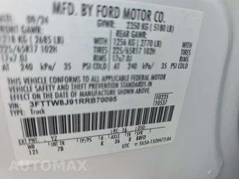2024 Ford Maverick XLT Crew Cab Short Bed - miniatura 5