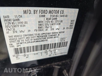 2024 Ford Mustang Mach-E Premium - miniatura 14
