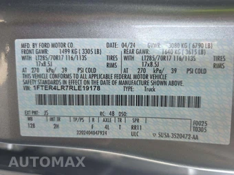 2024 Ford Ranger Raptor Crew Cab Medium Bed - miniatura 5